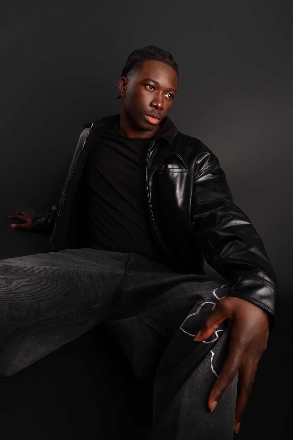 Polaroid Picture of Peter Bassey-Udo