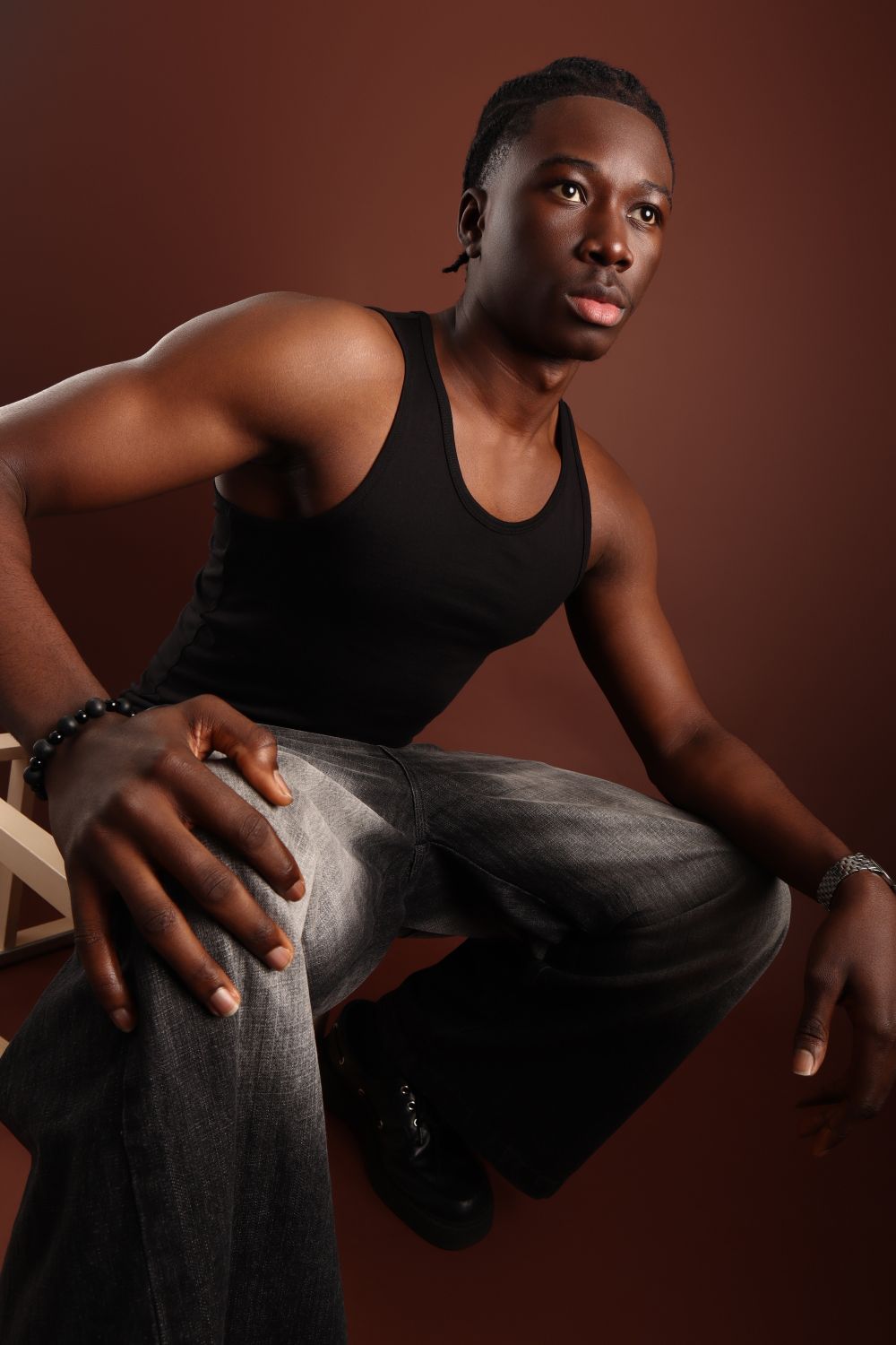 Polaroid Picture of Peter Bassey-Udo